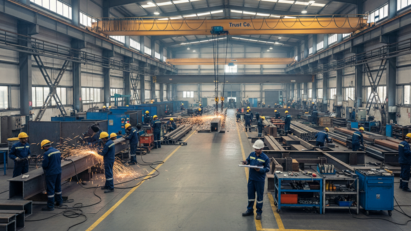 Sheet metal works