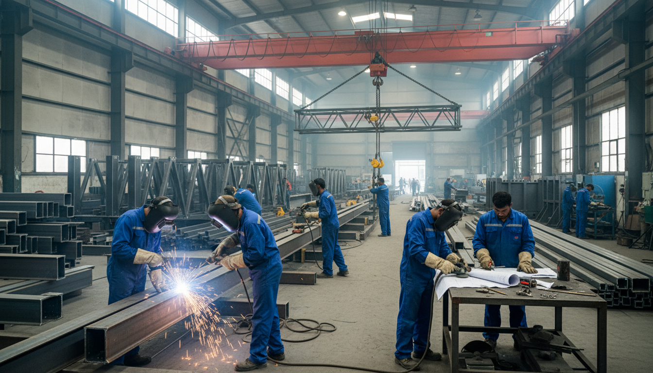 Trust Factory steel fabrication workshop